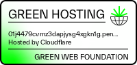 This website runs on green hosting - verified by thegreenwebfoundation.org