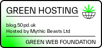 This website runs on green hosting - verified by thegreenwebfoundation.org