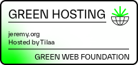 This website runs on green hosting - verified by thegreenwebfoundation.org