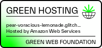 This website runs on green hosting - verified by thegreenwebfoundation.org